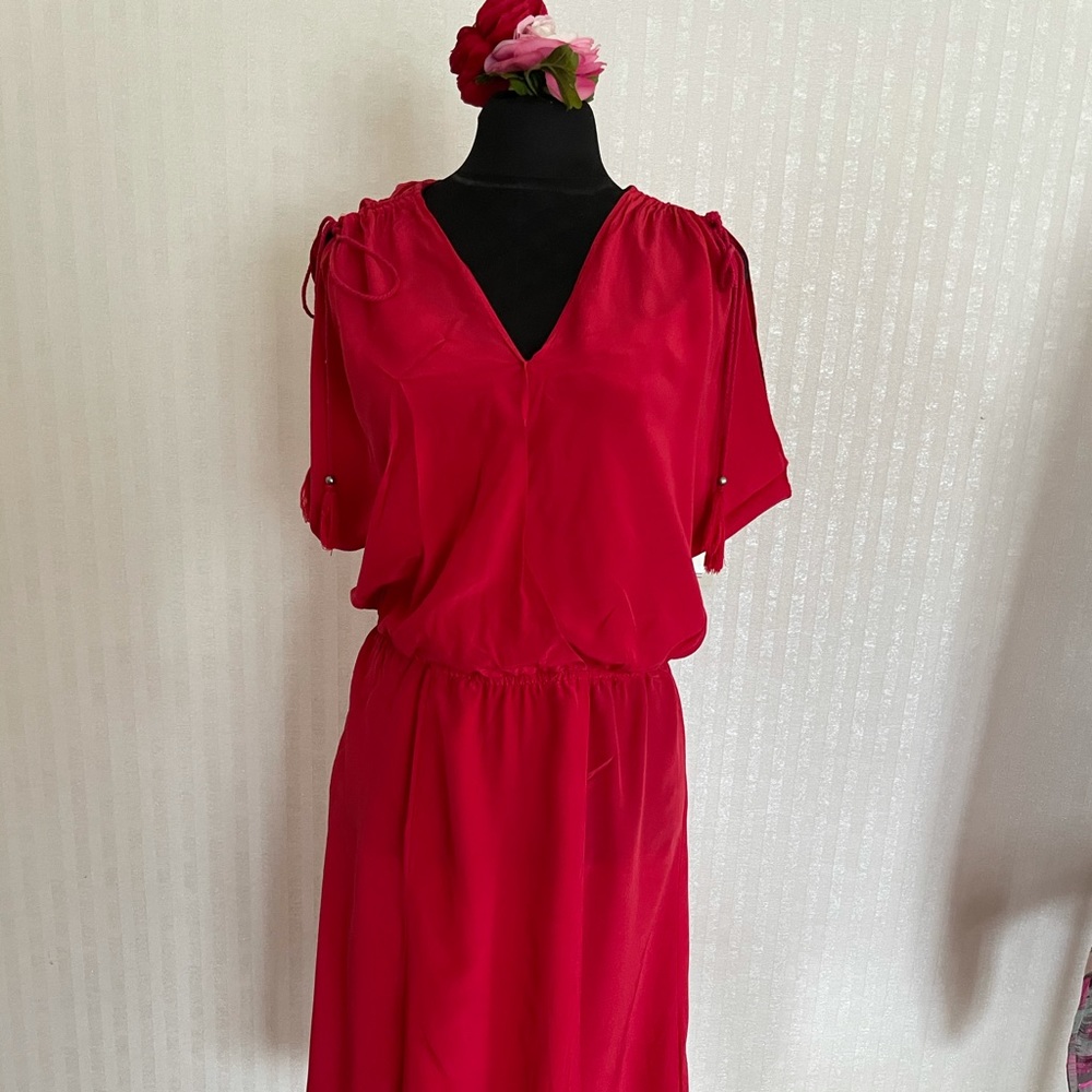 Tracy Reese plenty red gorgeous date dress